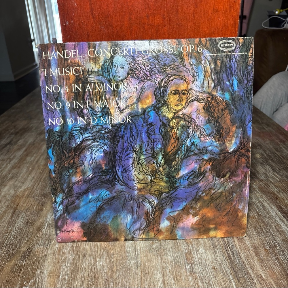 Handel: Concerti Grossi, Op. 6 vinyl record I Musici Epic LC 3591